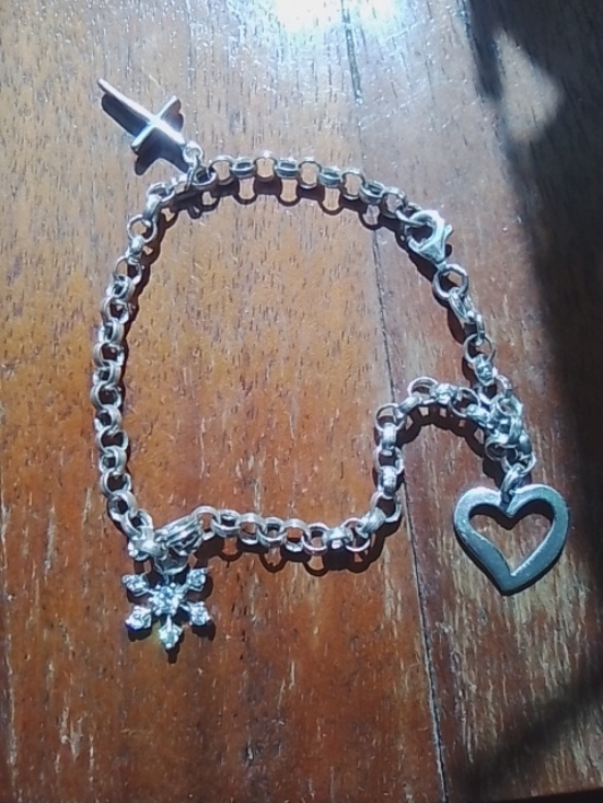 Jewelry - Sterling Silver Charm Bracelet!